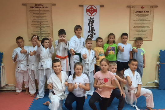Ребята развиваются и становятся сильнее.